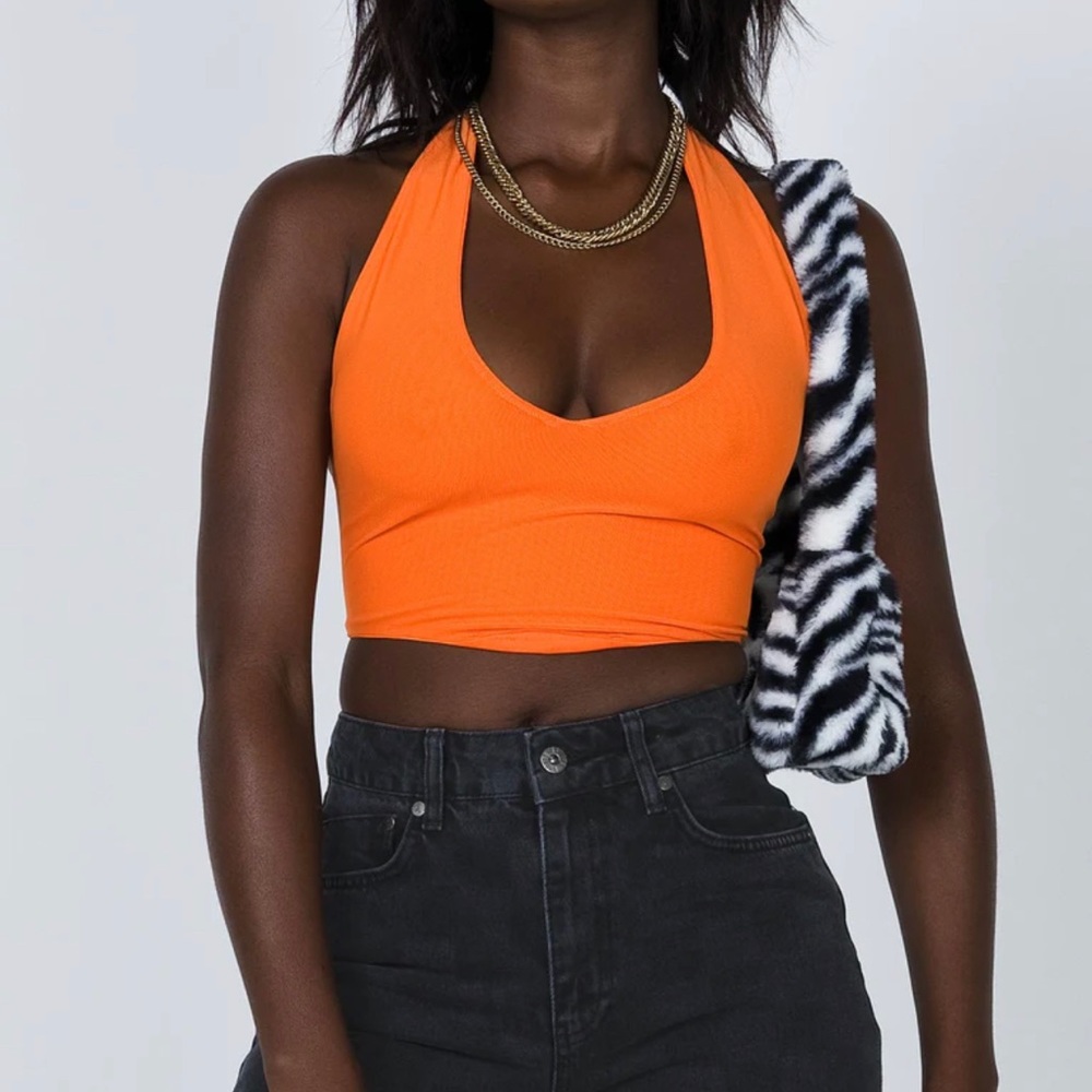 COPY - Princess Polly CAYLEY TOP ORANGE